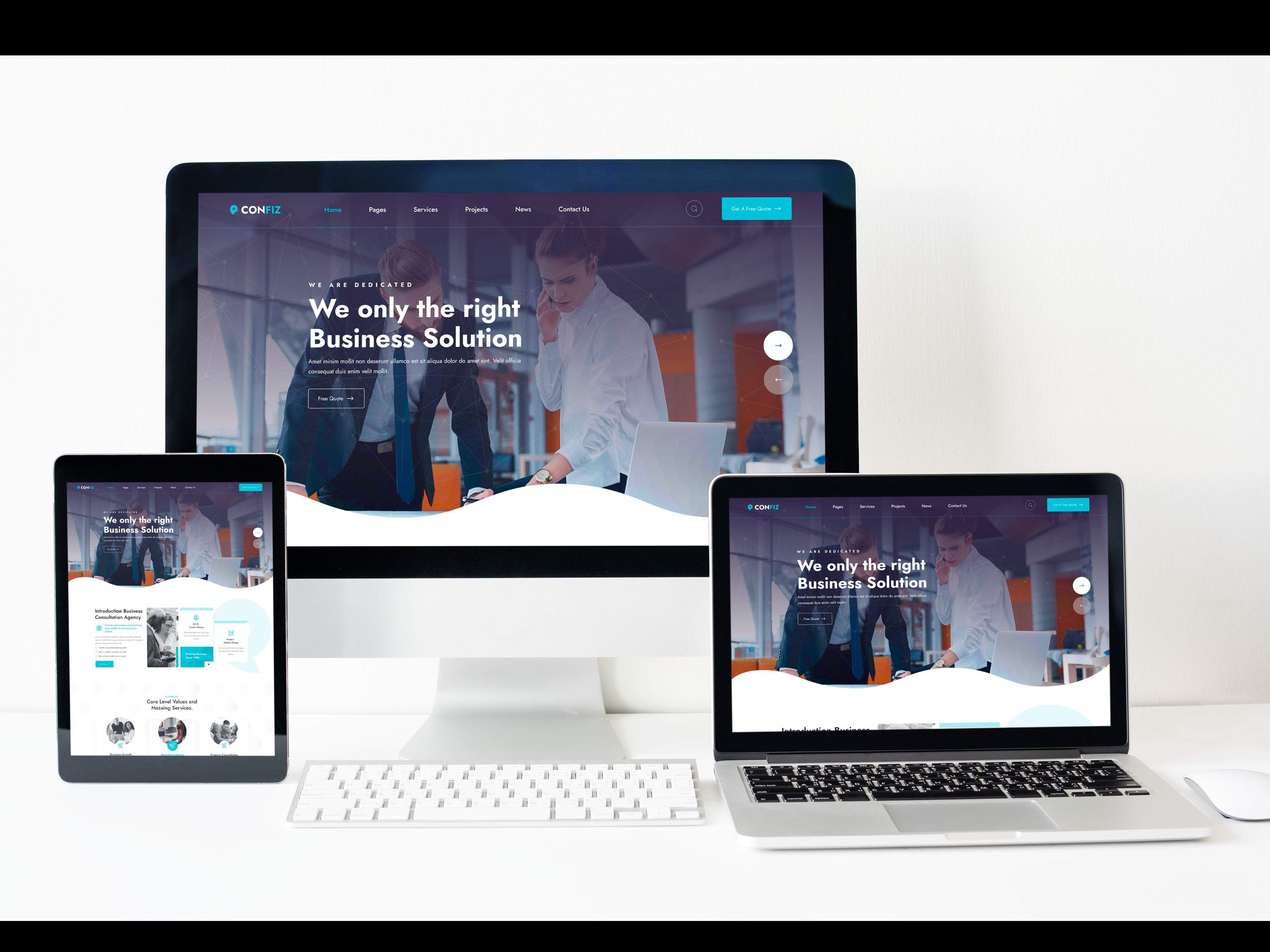 Fully Responsive Theme - Looks Good on Mobile Devices